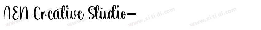 AEN Creative Studio字体转换